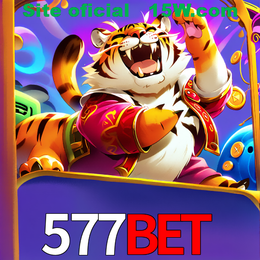 Imagem promocional da 577Bet mostrando a plataforma e suas vantagens